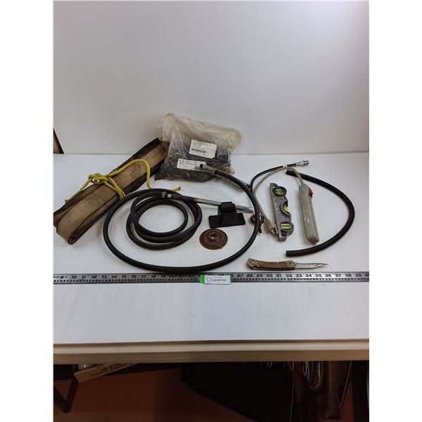 Air Gun, Strapping, Jack Knife, Level, Misc.