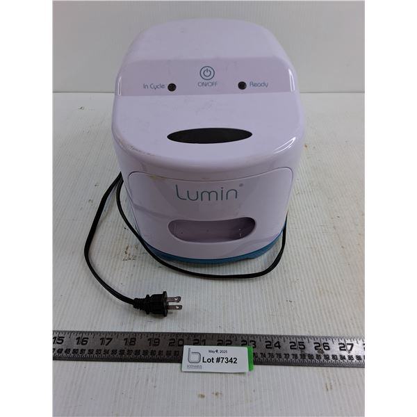 Lumin CPAP Cleaner - Powers On