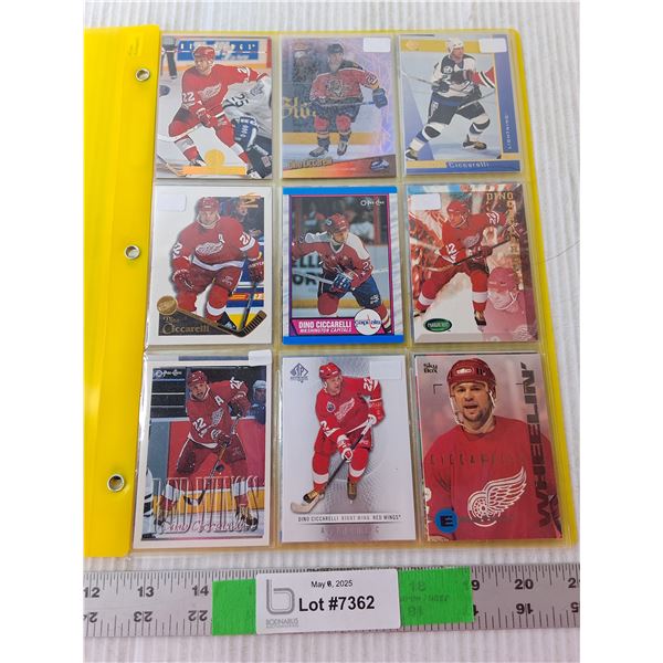 (36) Dino Ciccarelli Hockey Cards