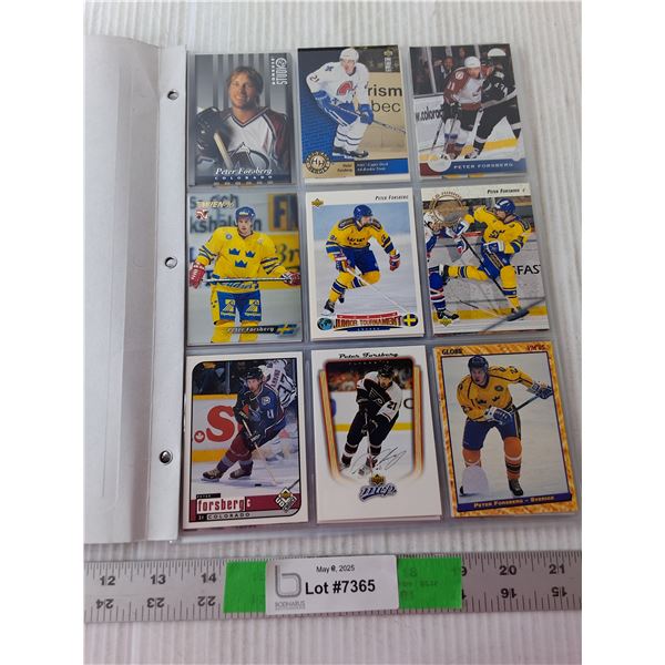 (54) Peter Forsberg Hockey Cards