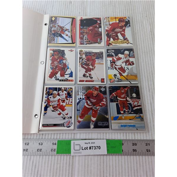 (36) Sergei Fedorov Hockey Cards