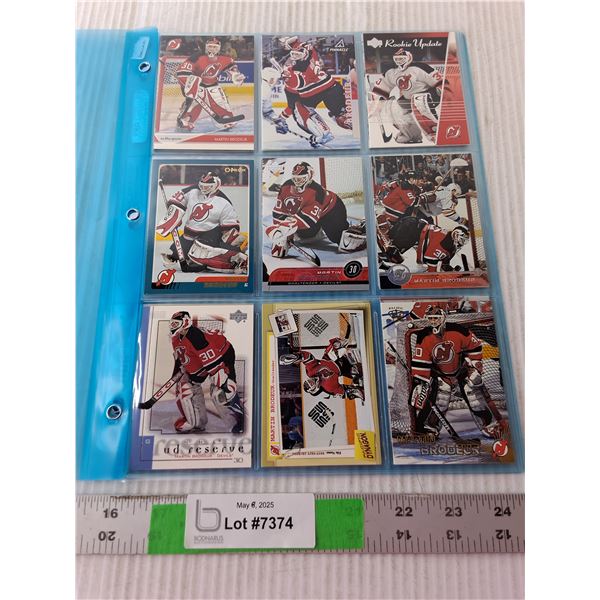 (27) Martin Brodeur Hockey Cards
