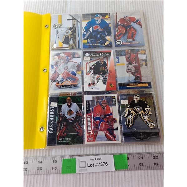 Approx. (89) Jocelyn Thibault Hockey Cards