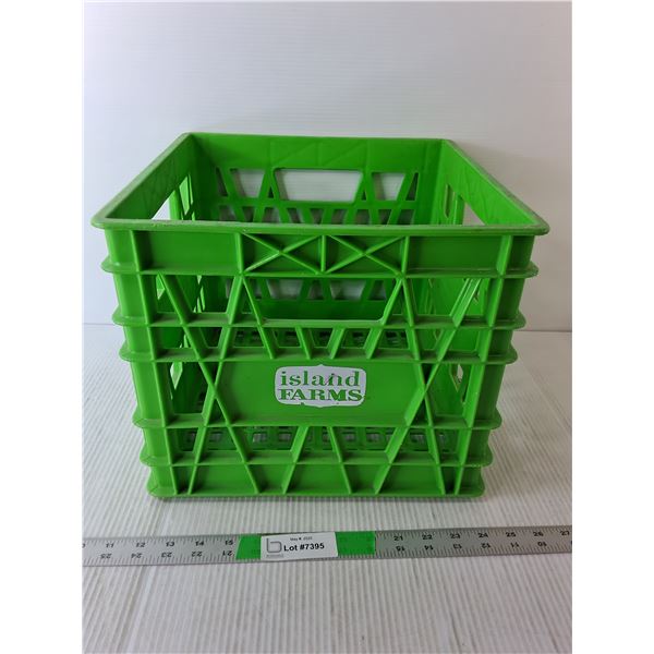 Island Farms Milk Crate 11" Tall x 13.25"-   Pick Up Preferred