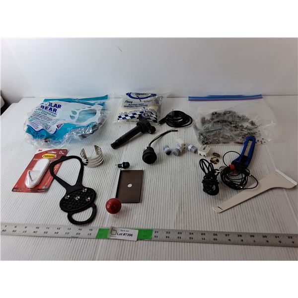 Fleecy Buffing Pads, Command Wire Hook, Various Springs, Misc.