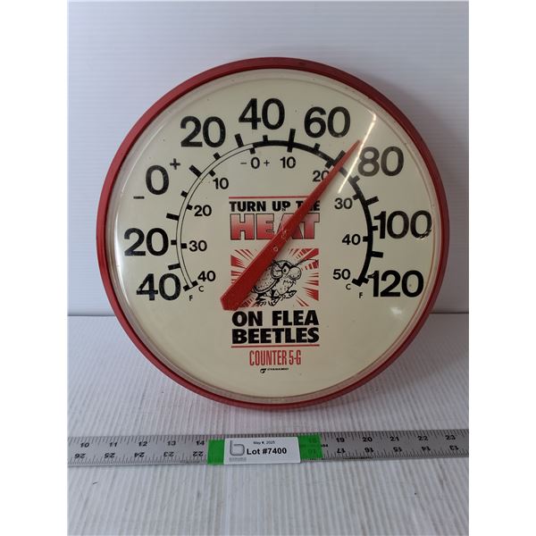 Cyanamid Outdoor Thermometer 12.5"