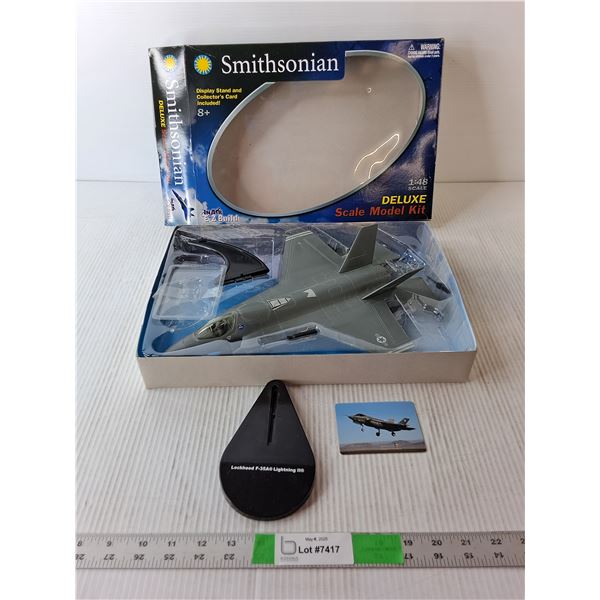 Smithsonian F35 Lightning II Model Kit-As Is