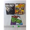 Image 1 : (3)Books- Game Series Guides- Borderlands 2 & Call of Duty Black Ops 2 & Marvel