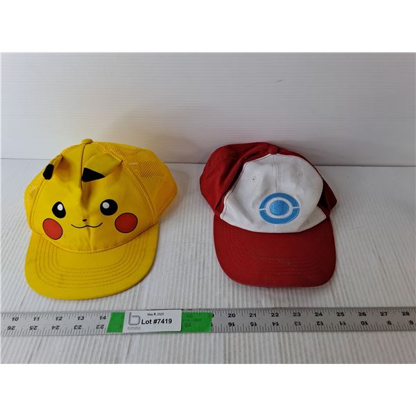 (2) Pokemon Hats
