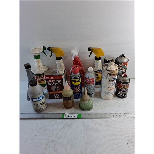 Automotive Sprays, Paint and Oil - Injector Kleen, WD40 and Gravel Guard - Cannot Ship