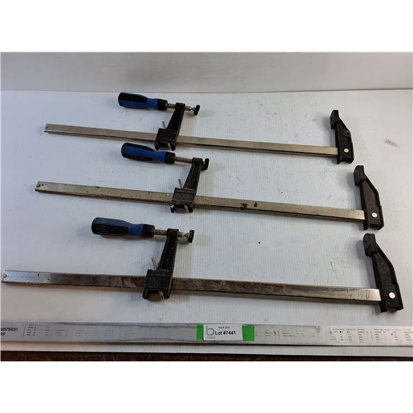(3) 27" Bar Clamps