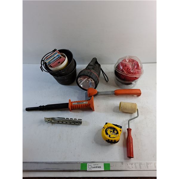 Polish Bit, Scraper, Paint Roll, Powder Actuated Tool, Measuring Tool and Misc