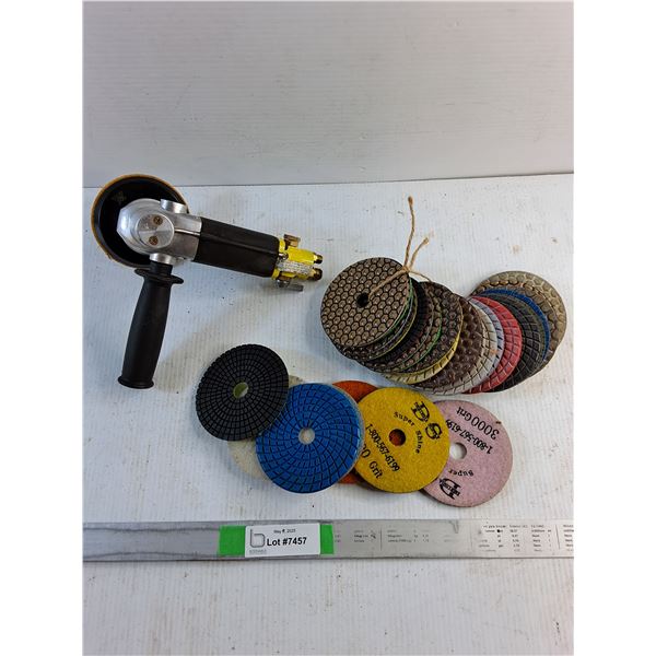Air Polishing Tool and Abrasive Discs