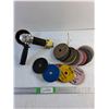 Image 1 : Air Polishing Tool and Abrasive Discs
