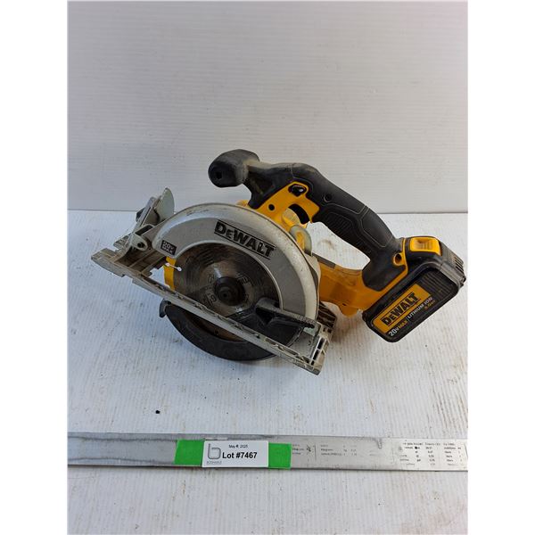 DeWalt Cordless Circular Saw - Tested