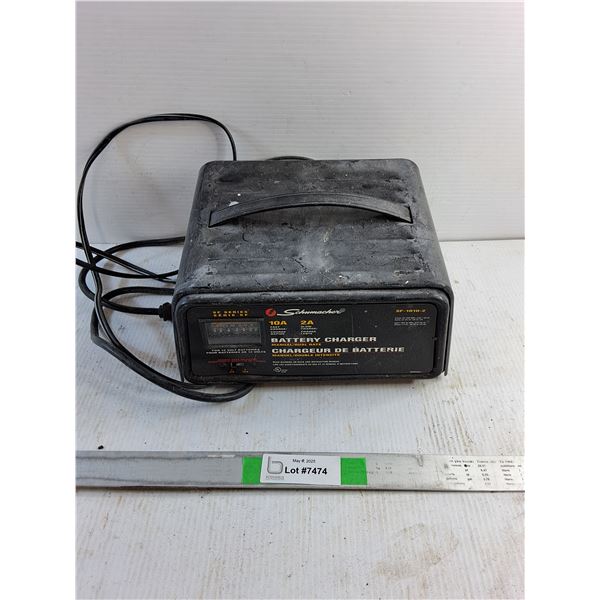 Schumacher Battery Charger - As Is