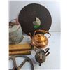 Image 4 : Cigarette Maker, Grinding Disc, Glass Bottle, Oil Can, Tea Pot and Misc