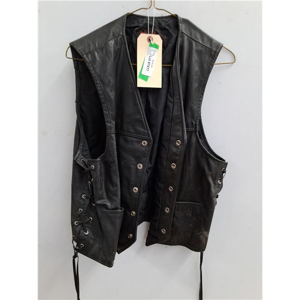 *Leather Vest - Size S - M