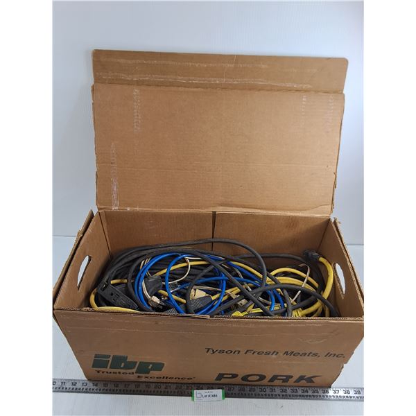 Box of Extension Cords - All Untested