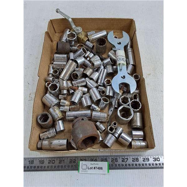 Assorted Tool Parts (Mostly Sockets)