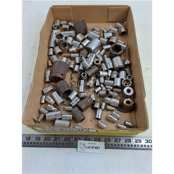 Assorted Wrench Sockets