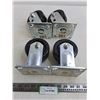 Image 1 : (4) Caster Wheels - 500lb Rating - Appear unused