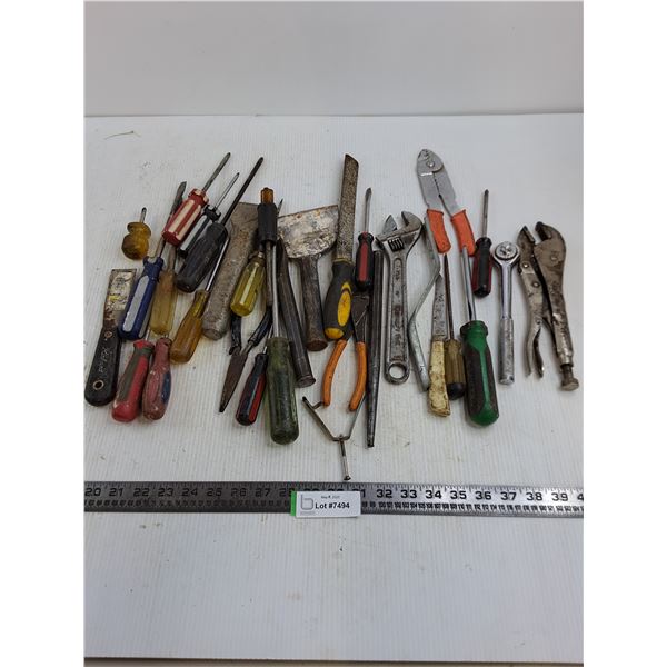 Assorted Hand Tools - As is