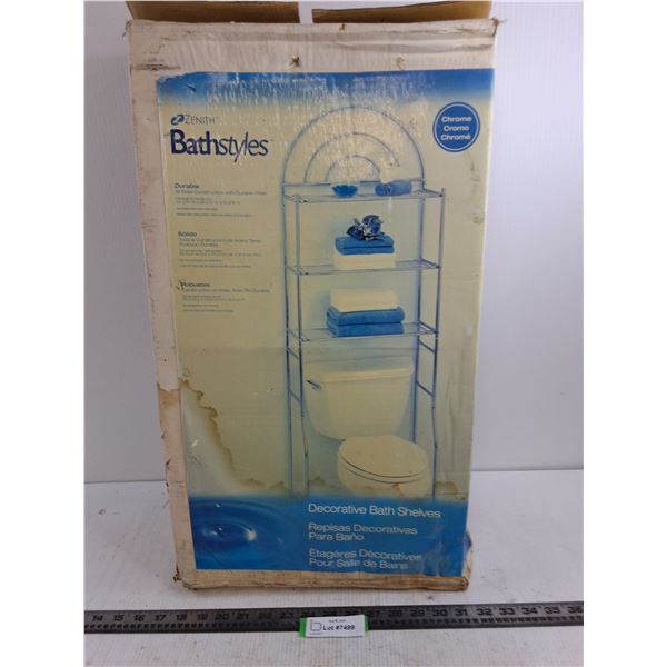 Zenith Decorative Bath Shelves - Unused