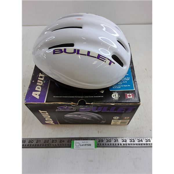 Supercycle Bullet Adult Helmet - Unused