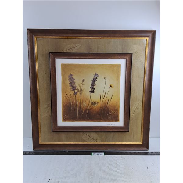 Wood Framed Wall Art  - 27" x 27" -  Pick Up Preferred