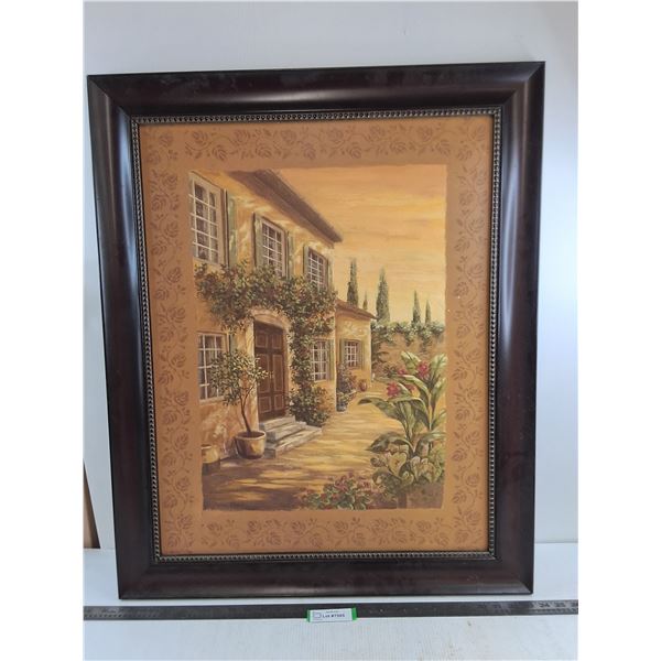 Framed Wall Art - 33.5" x 27" - Cannot Ship