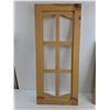 Image 4 : Wooden "Window Style" Picture Frame - 30" x 13", Canvas Wall Art - 20" x 16" - Pick Up Preferred
