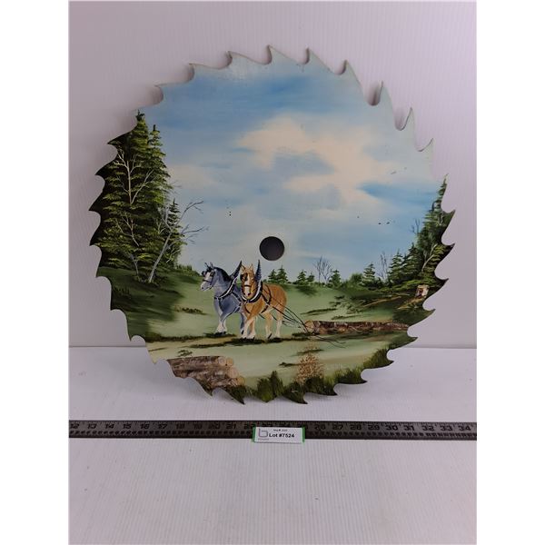 Saw Blade Art - 19.5" Dia - Prefer Pickup