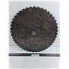 Image 1 : Saw Blade Wall Art - 15" Dia - Prefer Pickup