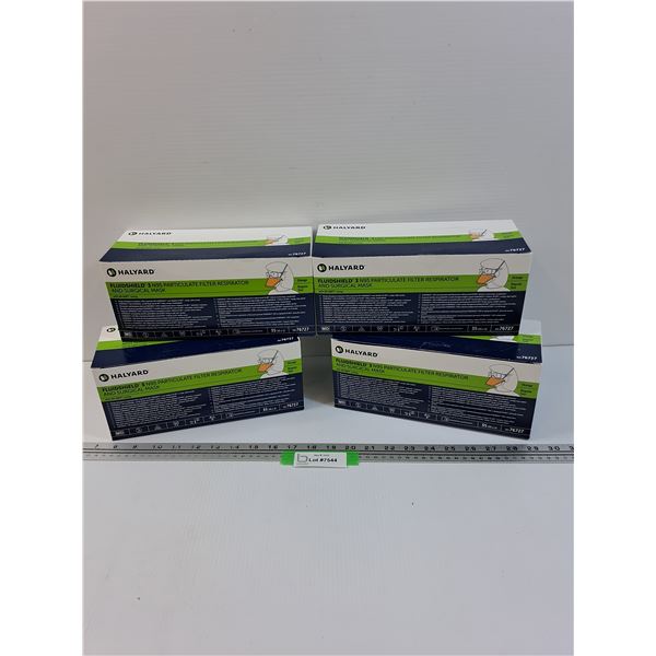 (4) Halyrad N95 Masks in Box - NIB