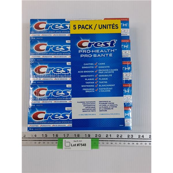 Crest Pro Health Toothpaste 5 Pack - Sealed