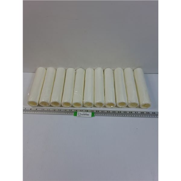 (11) Microfiber Paint Rollers - 9" Long x 1.75" Diameter