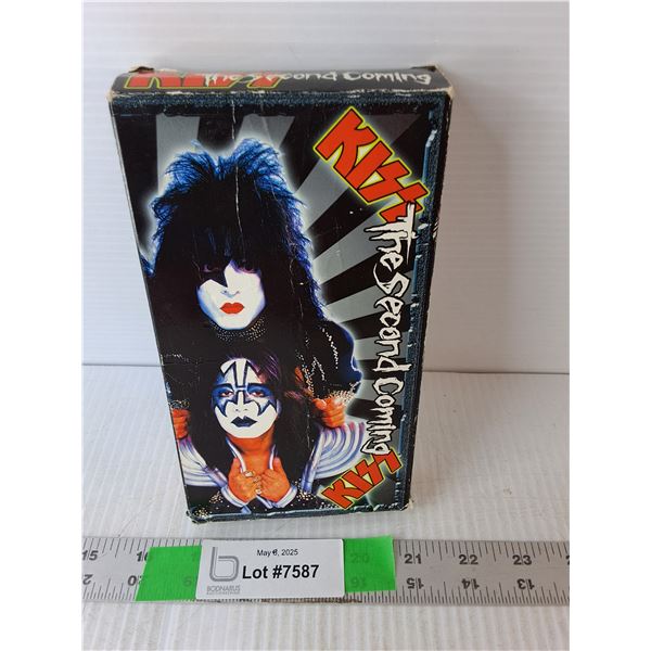 Kiss The Second Coming VHS