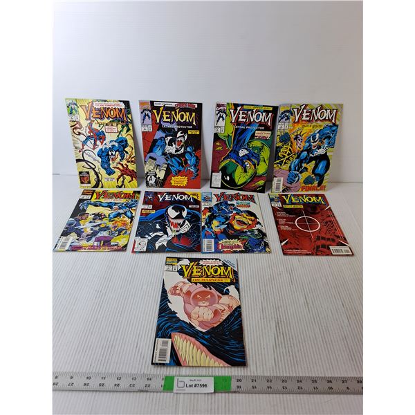 (9) Venom Comic Books