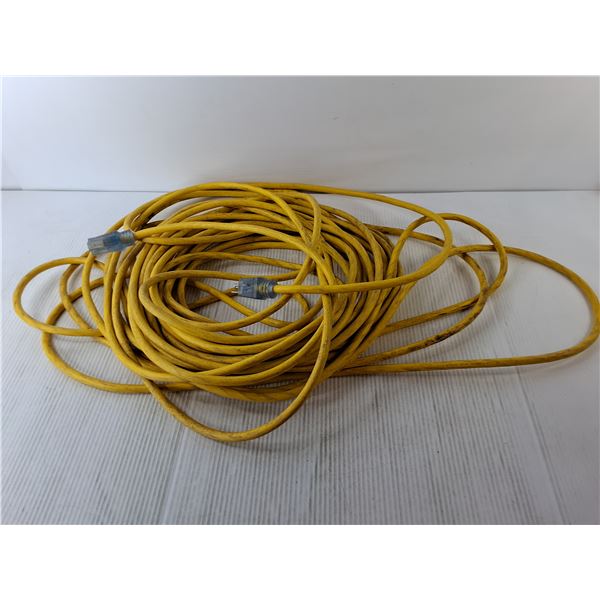 Outdoor Extension Cord, Unknown Length, Working