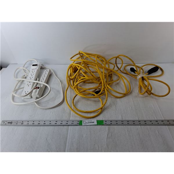 (2) Extension Cords, (2) Power Bars, Working