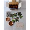 Image 4 : 6 Piece Bar Set & Terra Cotta Herb Garden