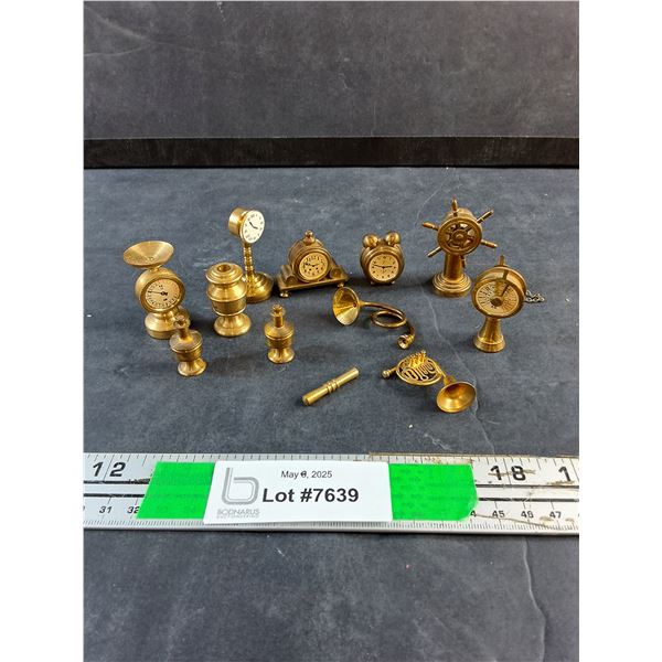 Miniature Brass Ornaments