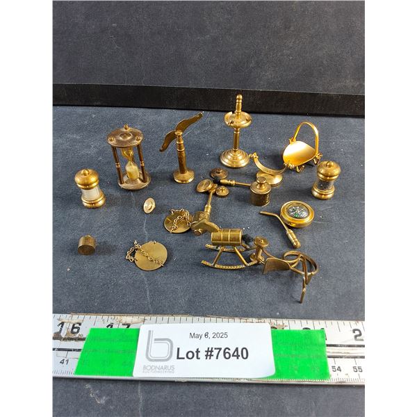 Miniature Brass Ornaments