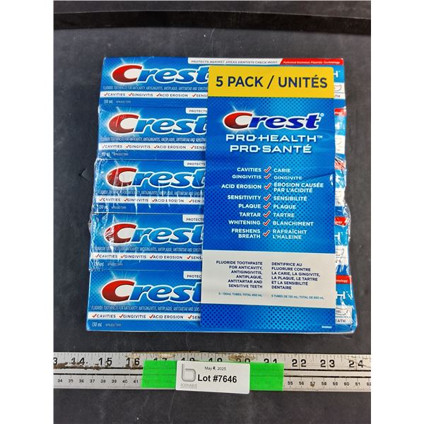 5 Pack Toothpaste - Sealed
