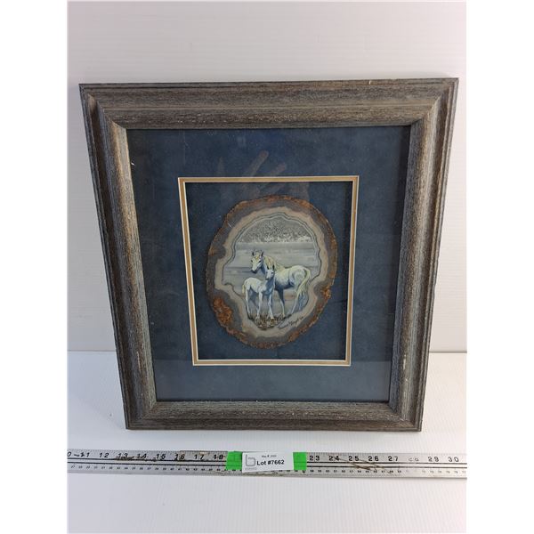 Framed Wall Art 18 x 16"