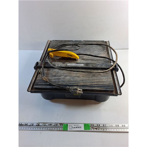 Mastercraft Tile Saw - As Is -Pickup Preferred
