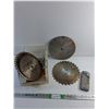 Image 1 : Circular Blades, Mastercraft Masonry Drill Bit Set, Chain, Screwdriver and Plastic Container