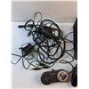 Image 2 : Xbox Console, Cords and Various Controllers - As Is