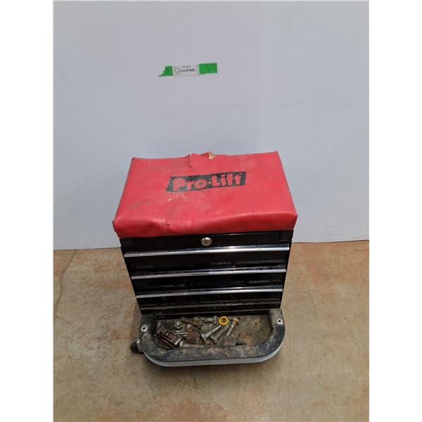 *Pro Lift 3 Drawered Stool Creeper, Contents Included - Cannot Ship